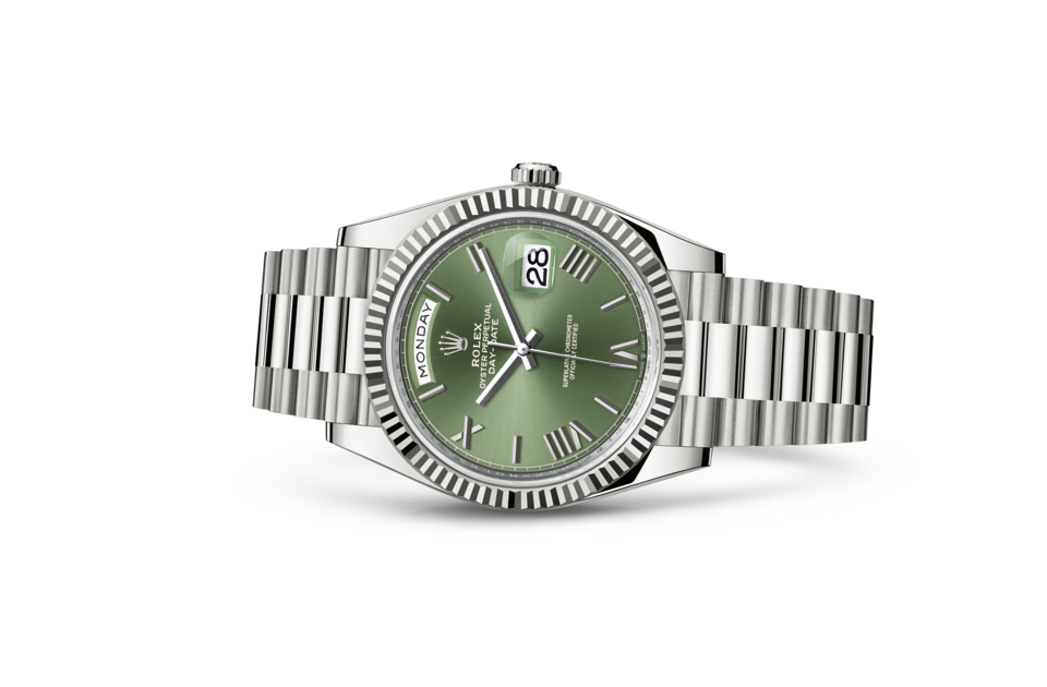 Rolex day date hot sale quadrante verde