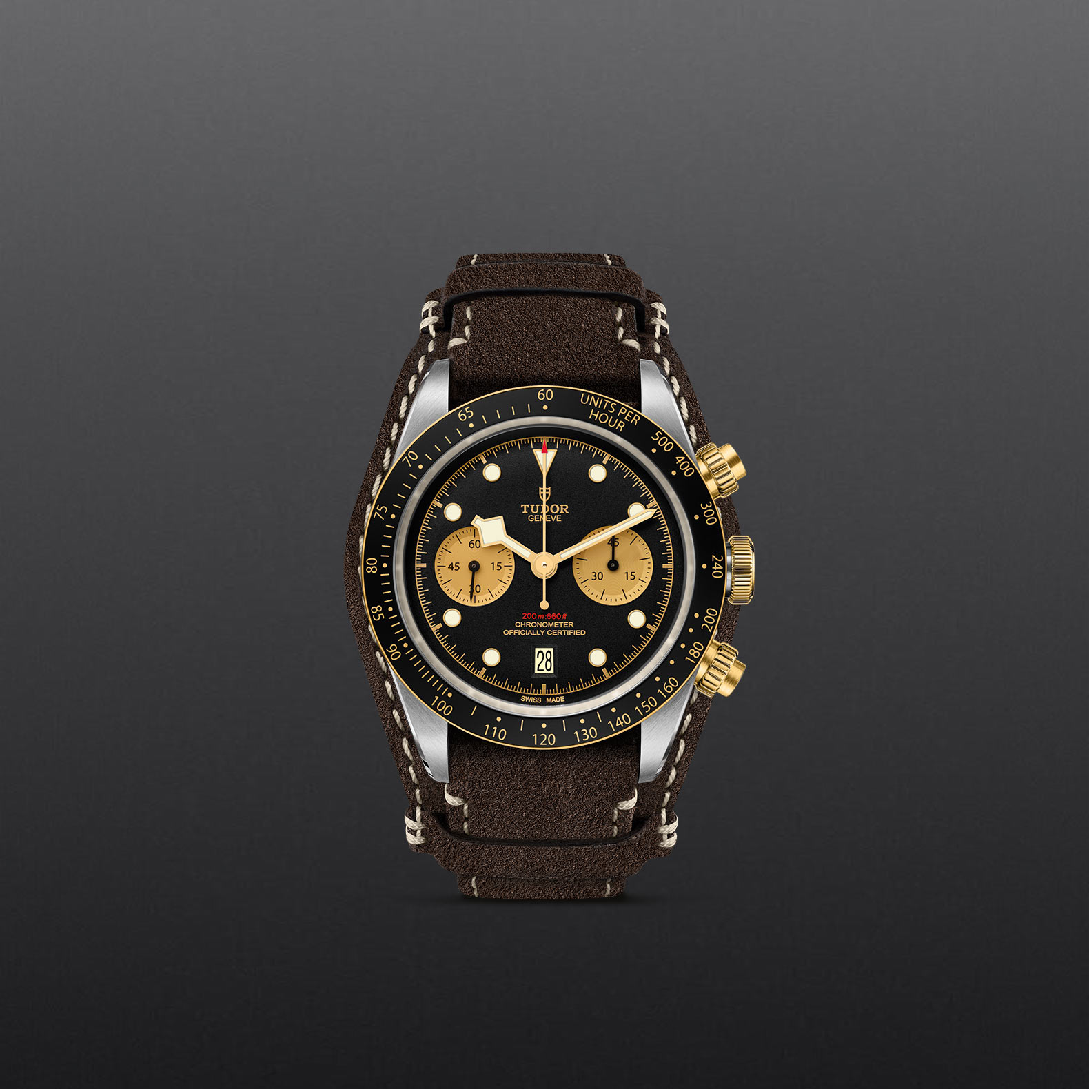 tudor black bay chrono s&g price