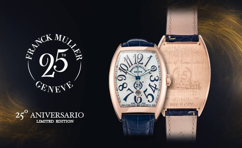 25 anniversary franck muller