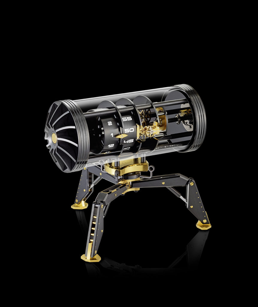 ld time machine black and gold