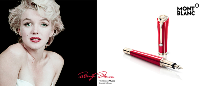 Montblanc muses marilyn online monroe