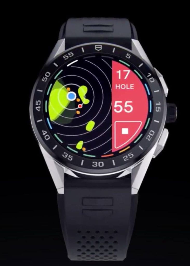 tag heuer connected golf