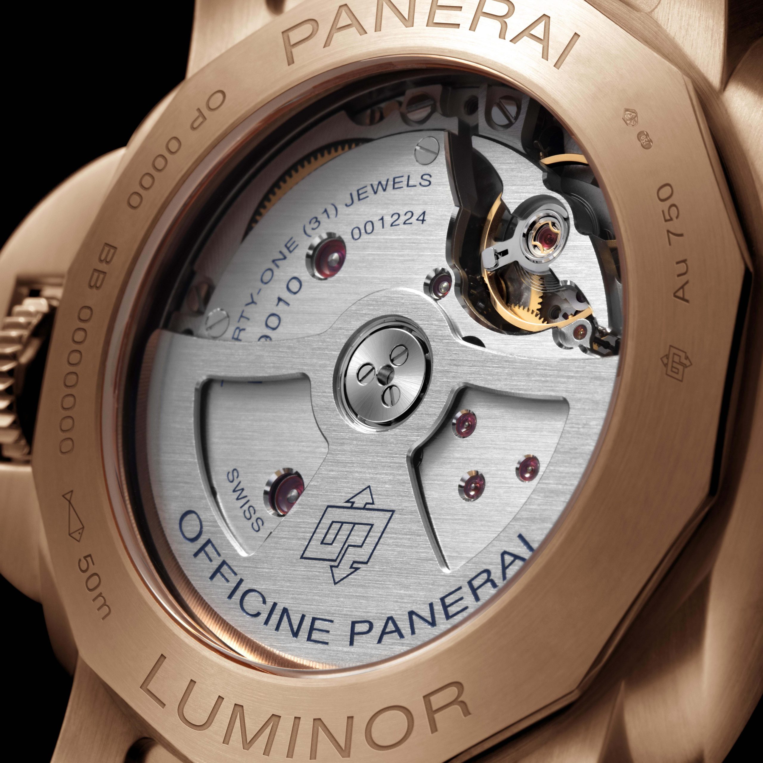 panerai luminor marina 44 mm goldtech watches wonders 2020 