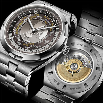 The Vacheron Constantin Overseas must taste like chocolate