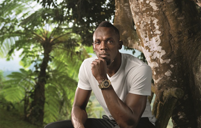 usain bolt hublot ambassador