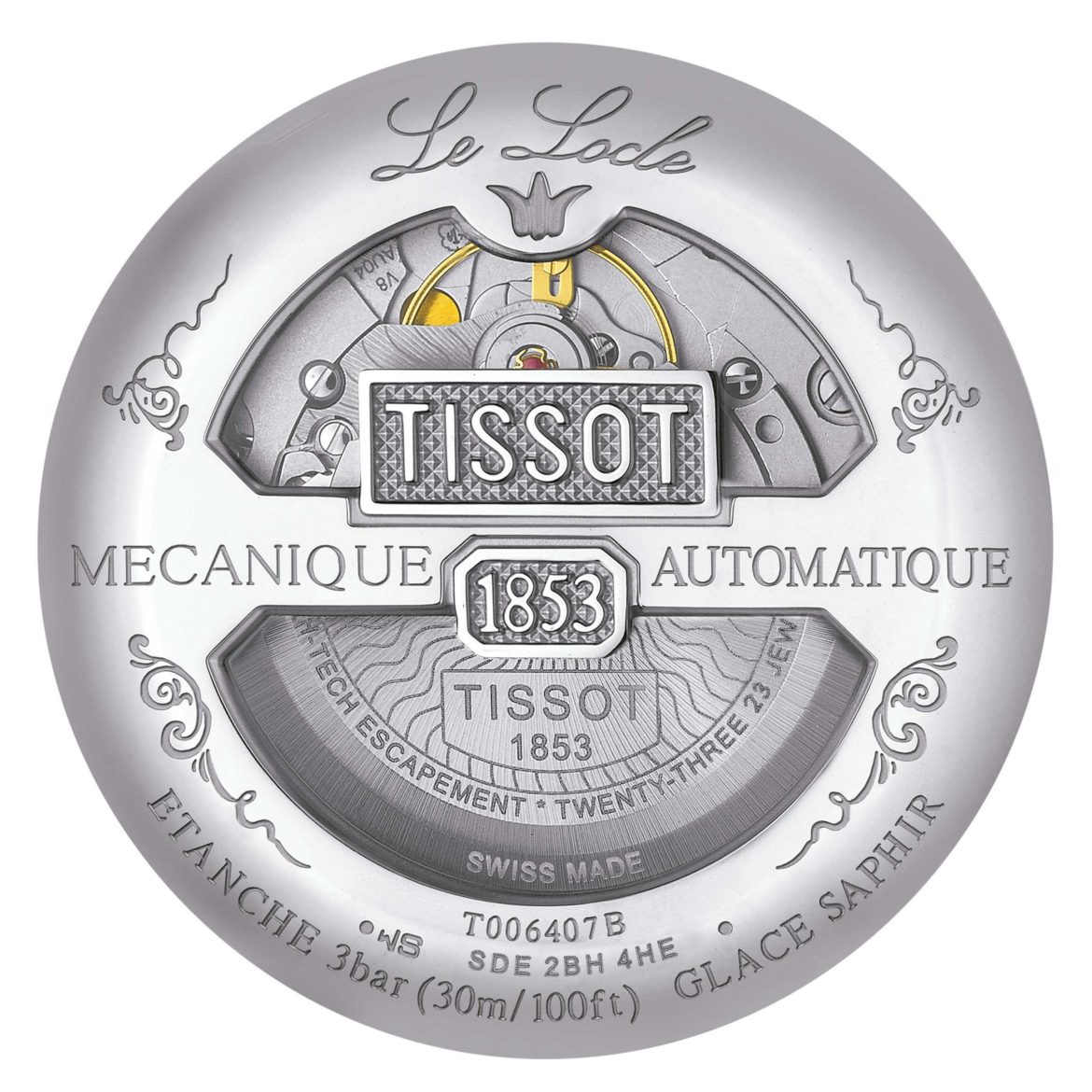 TISSOT </br/> Le Locle Powermatic 80</br/>T0064071105200