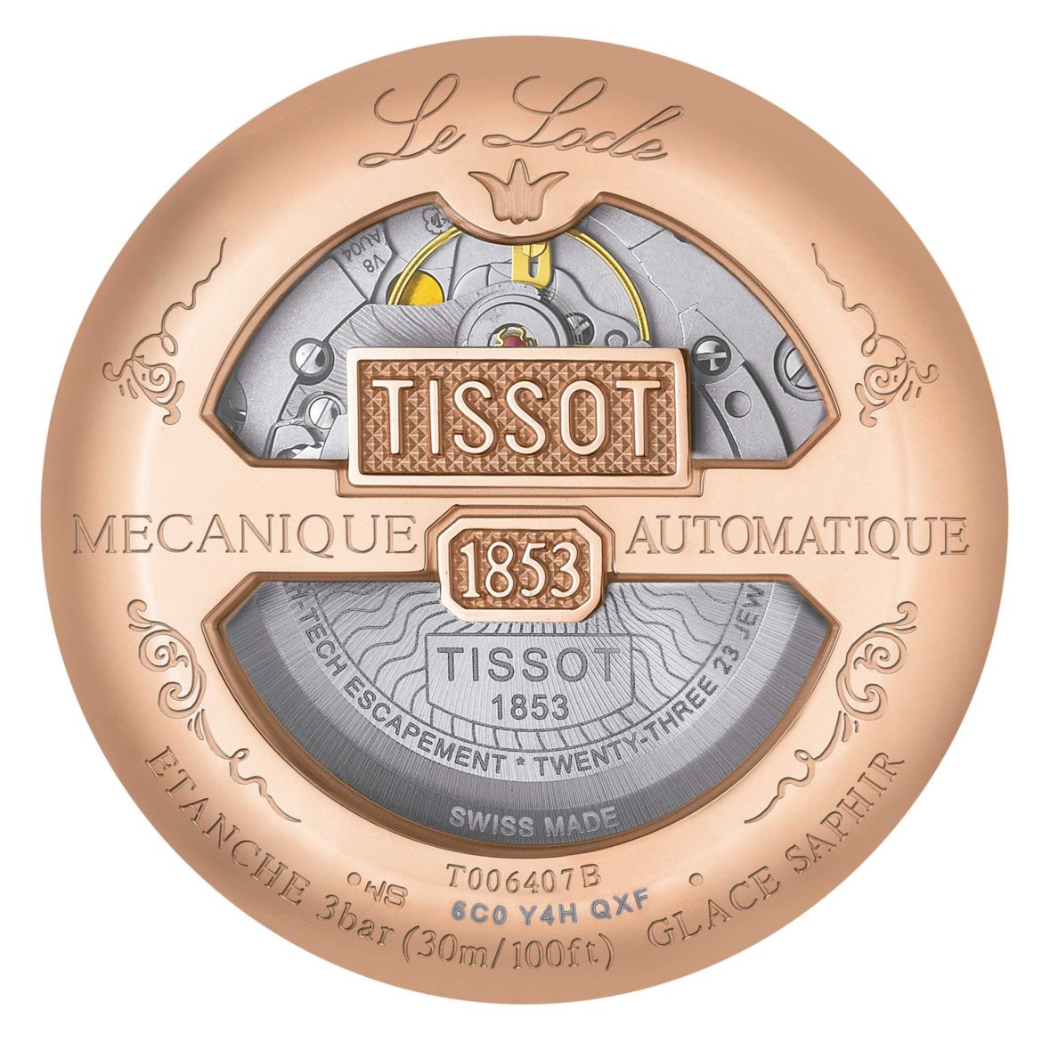 TISSOT </br> Le Locle Powermatic 80</br>T0064073605300
