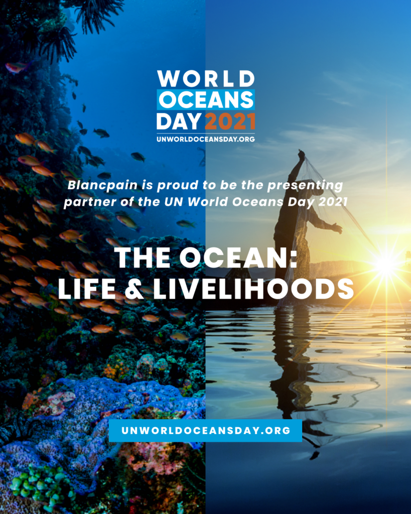 Blancpain es Socio Presentador del Día Mundial de los Océanos 2021
