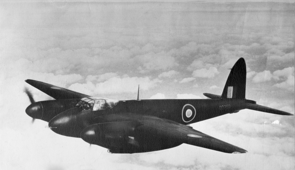 Avión Havilland Mosquito 02 BAJA