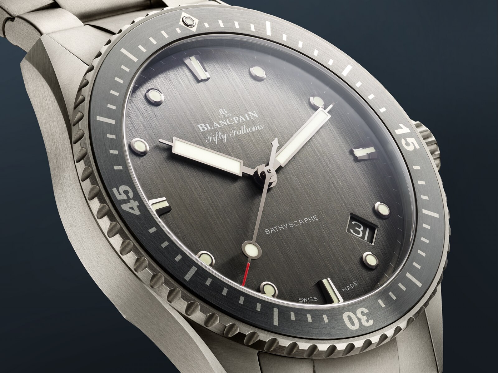 Blancpain Fifty Fathomls Bathyscaphe de titanio 5