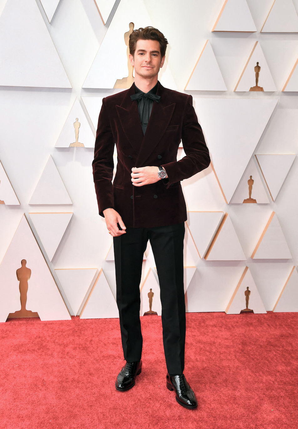 OMEGA Andrew Garfield 94th Academy Awards Red Carpet Oscars 2022