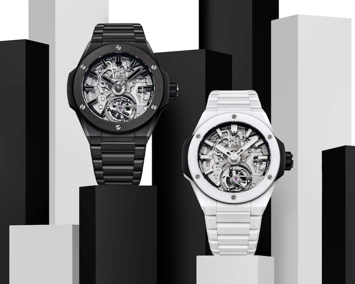 Big Bang Integral Minute Repeater Cathedral Tourbillon Black White Ceramic