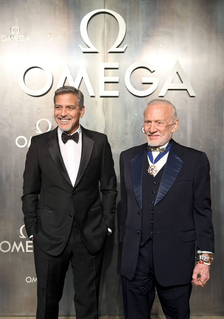 Omega George Clooney Buzz Aldrin