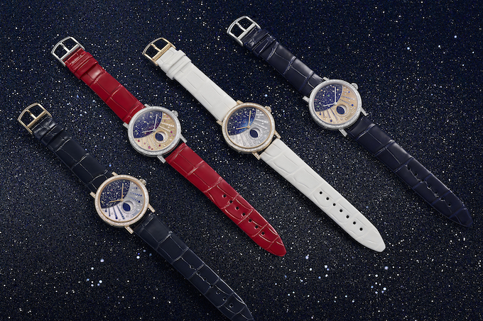 Piaget Altiplano Fase Lunar four watches