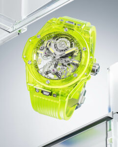 Hublot Big Bang Tourbillon Automatic Yellow Neon SAXEM