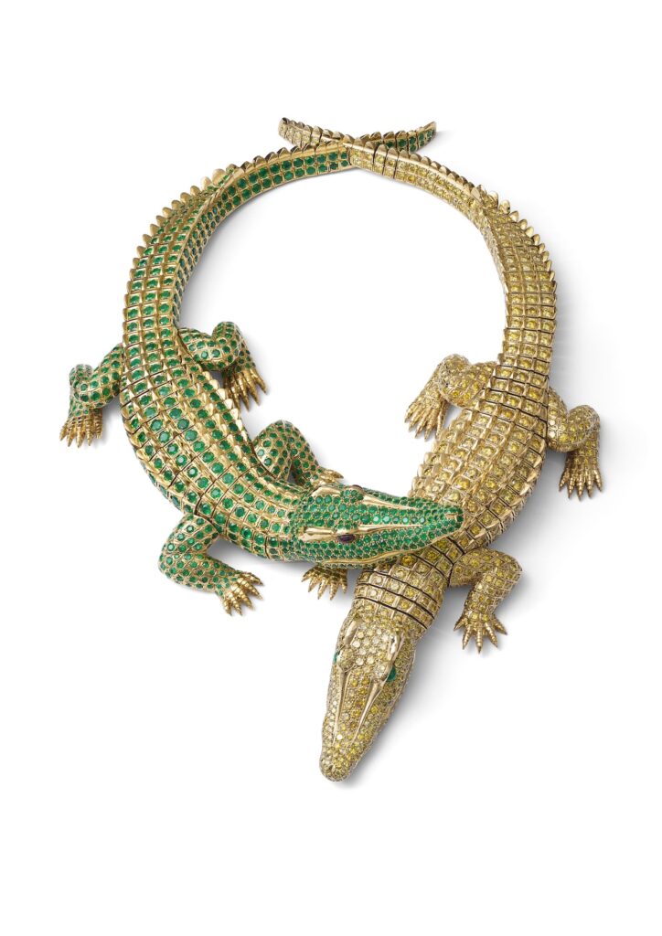 Cartier collar cocodrilos 1