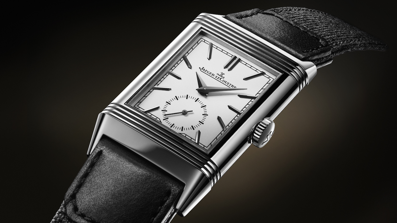 Jaeger LeCoultre reverso small seconds steel