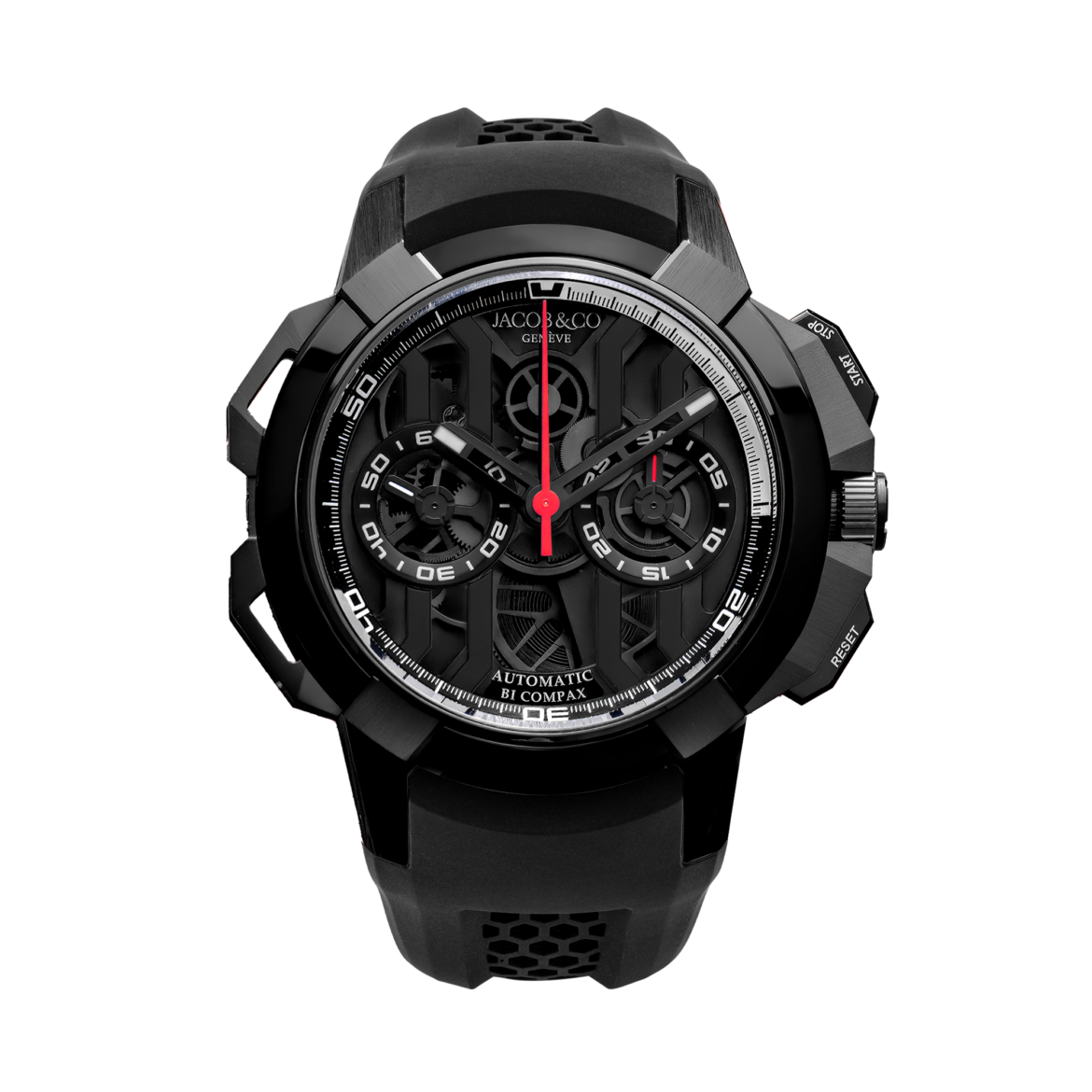 EPIC X CHRONO ALL BLACK TITANIUM 44MM