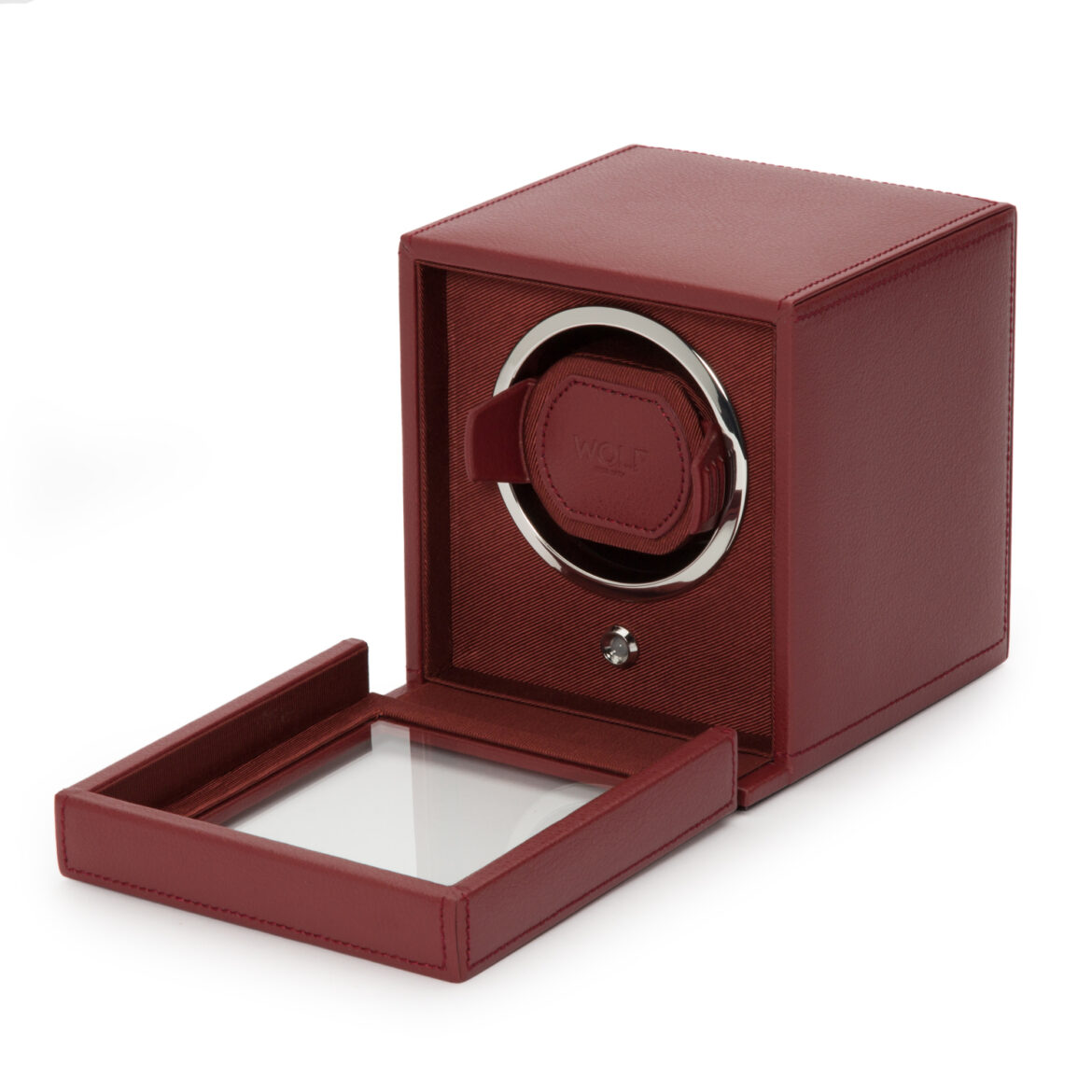 Vitrina móvil Cub para reloj individual con tapa