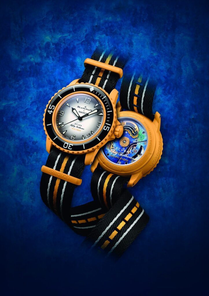 Blancpain X Swatch se enamora de los océanos en el marco de los 70 años del Fifty Fathoms