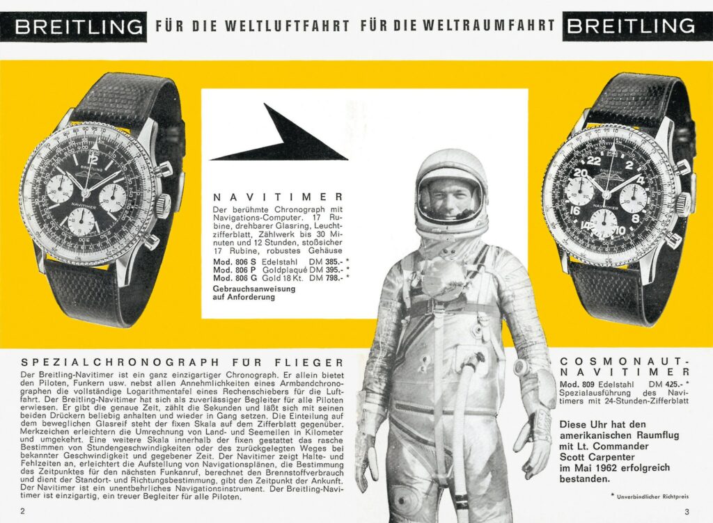 Breitling cumple 140 años y lo celebra con sus primicias: Navitimer 41 y Cosmonaute B12