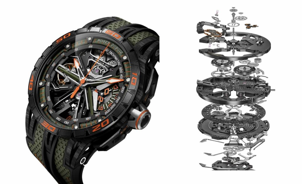 Roger Dubuis Excalibur Spider Revuelto Flyback Chronograph