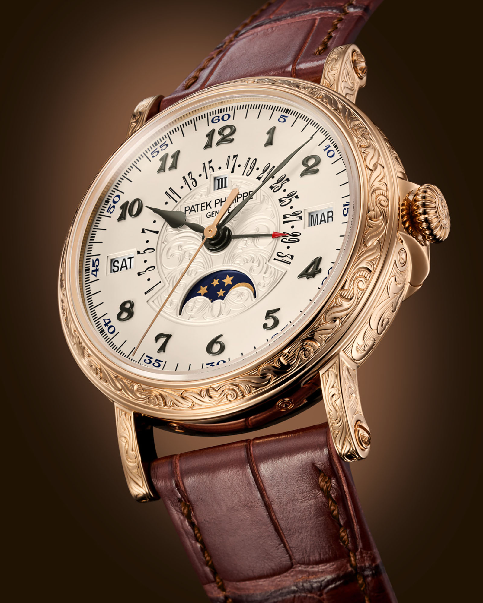 Patek Philippe Retrograde Perpetual Calendar Rare Handcrafts 5160/500R Patek Philippe Retrograde Perpetual Calendar Rare Handcrafts 5160/500R