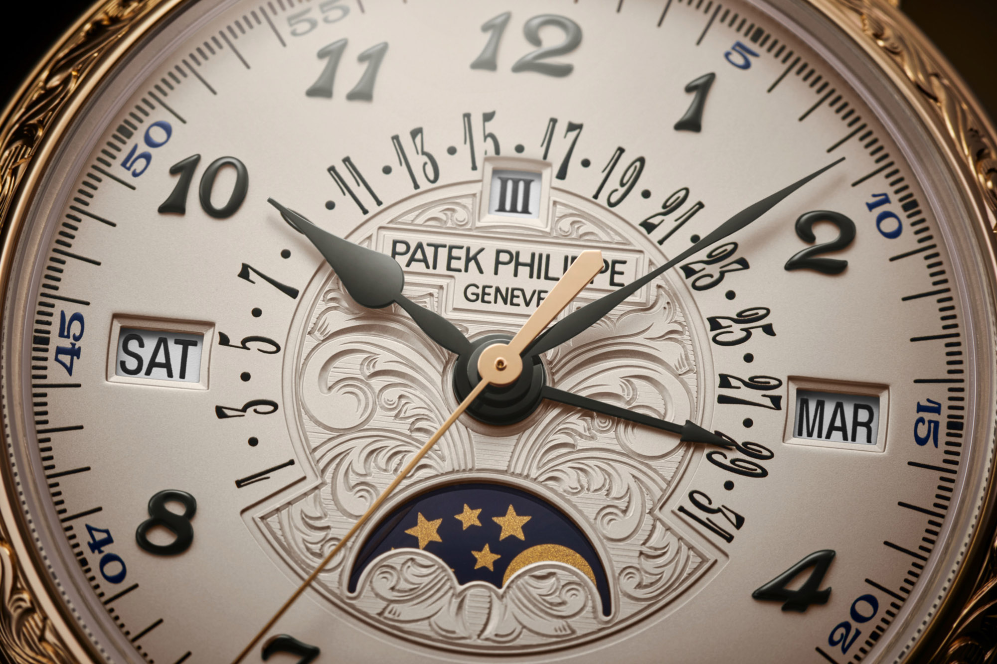 Patek Philippe Retrograde Perpetual Calendar Rare Handcrafts 5160/500R-001: el Barroco en la muñeca
