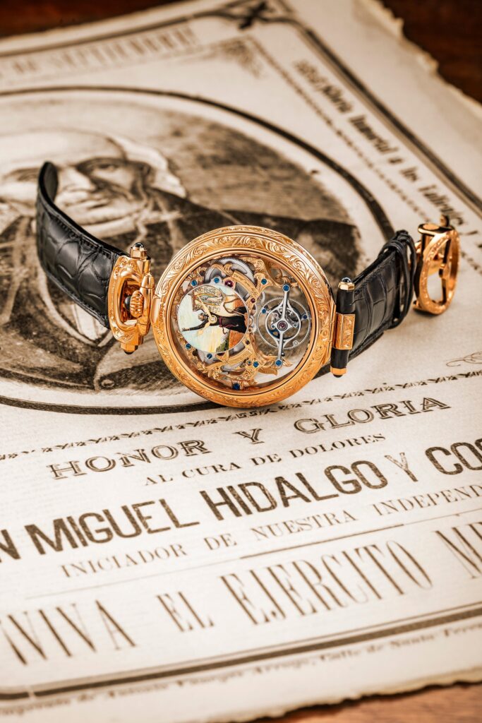 Bovet rinde homenaje a México y al libertador Miguel Hidalgo con un reloj pieza única
