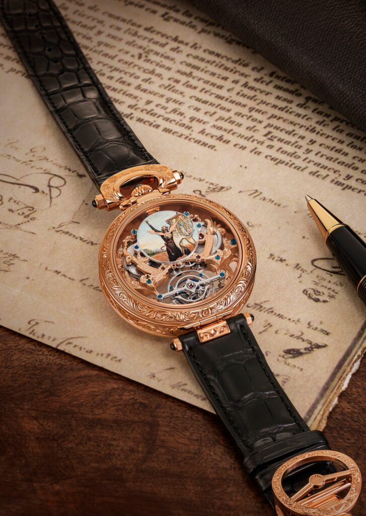 Bovet rinde homenaje a México y al libertador Miguel Hidalgo con un reloj pieza única