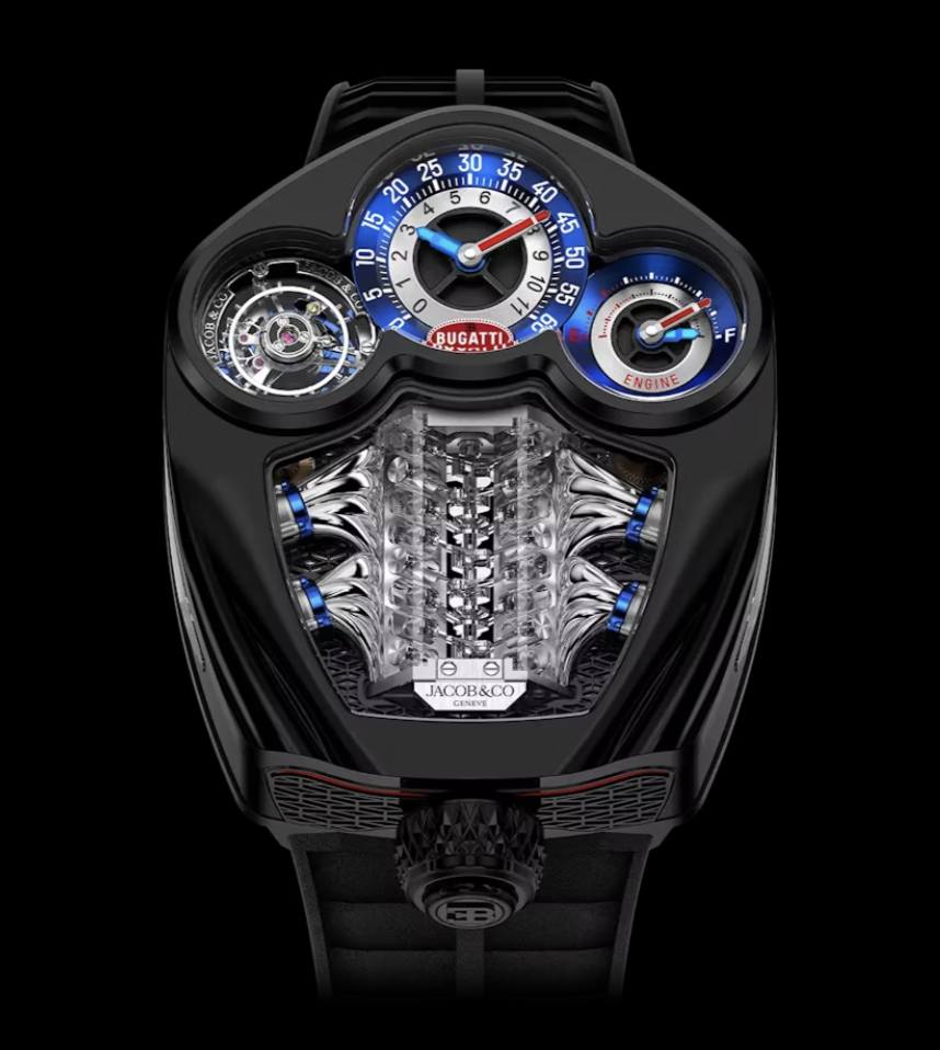 Jacob & Co Bugatti Tourbillon es portar un hiperdeportivo en la muñeca