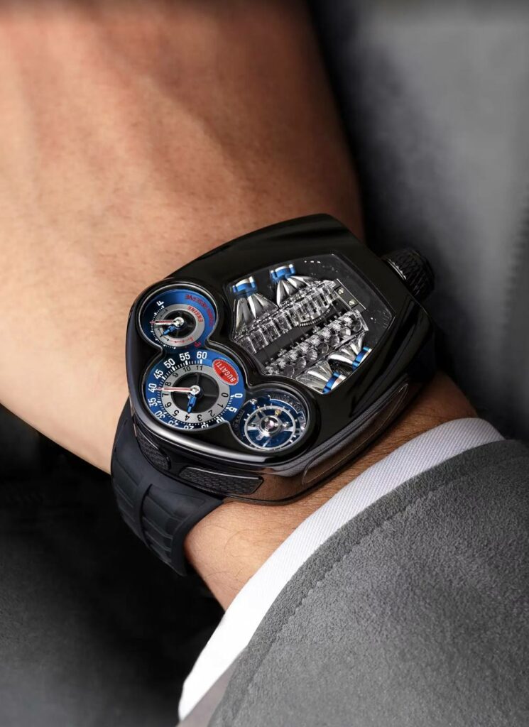 Jacob & Co Bugatti Tourbillon es portar un hiperdeportivo en la muñeca