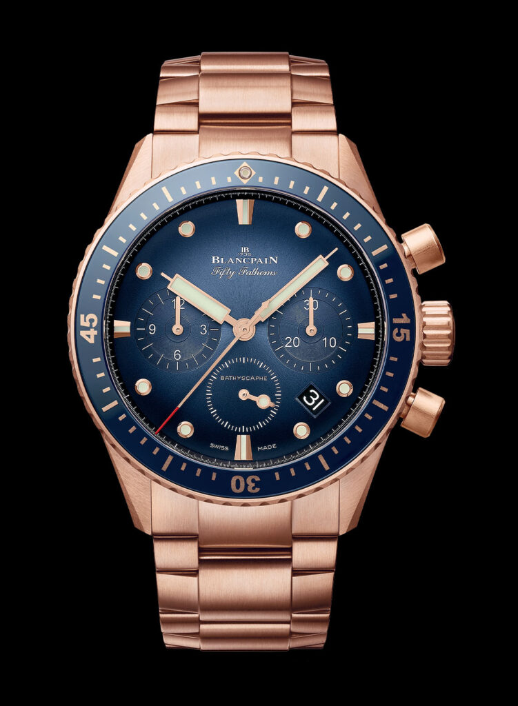 Oro de ley... para el Blancpain Fifty Fathoms Bathyscaphe