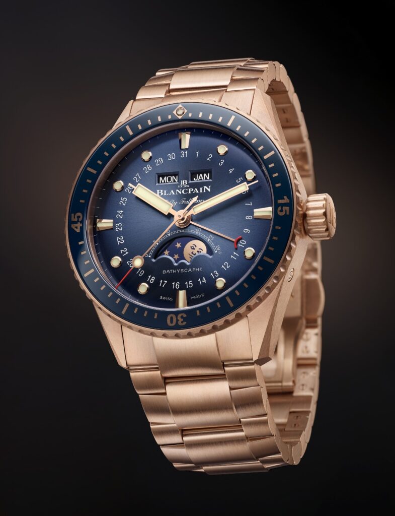 Oro de ley... para el Blancpain Fifty Fathoms Bathyscaphe