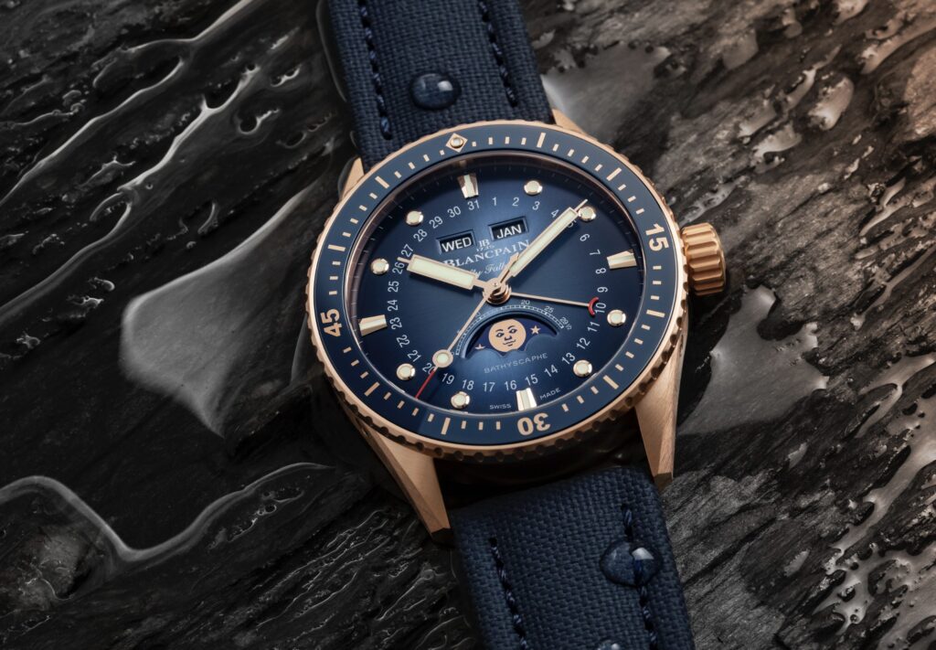 Oro de ley... para el Blancpain Fifty Fathoms Bathyscaphe