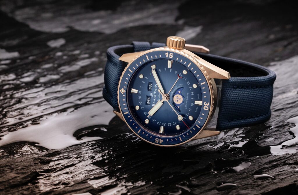 Oro de ley... para el Blancpain Fifty Fathoms Bathyscaphe