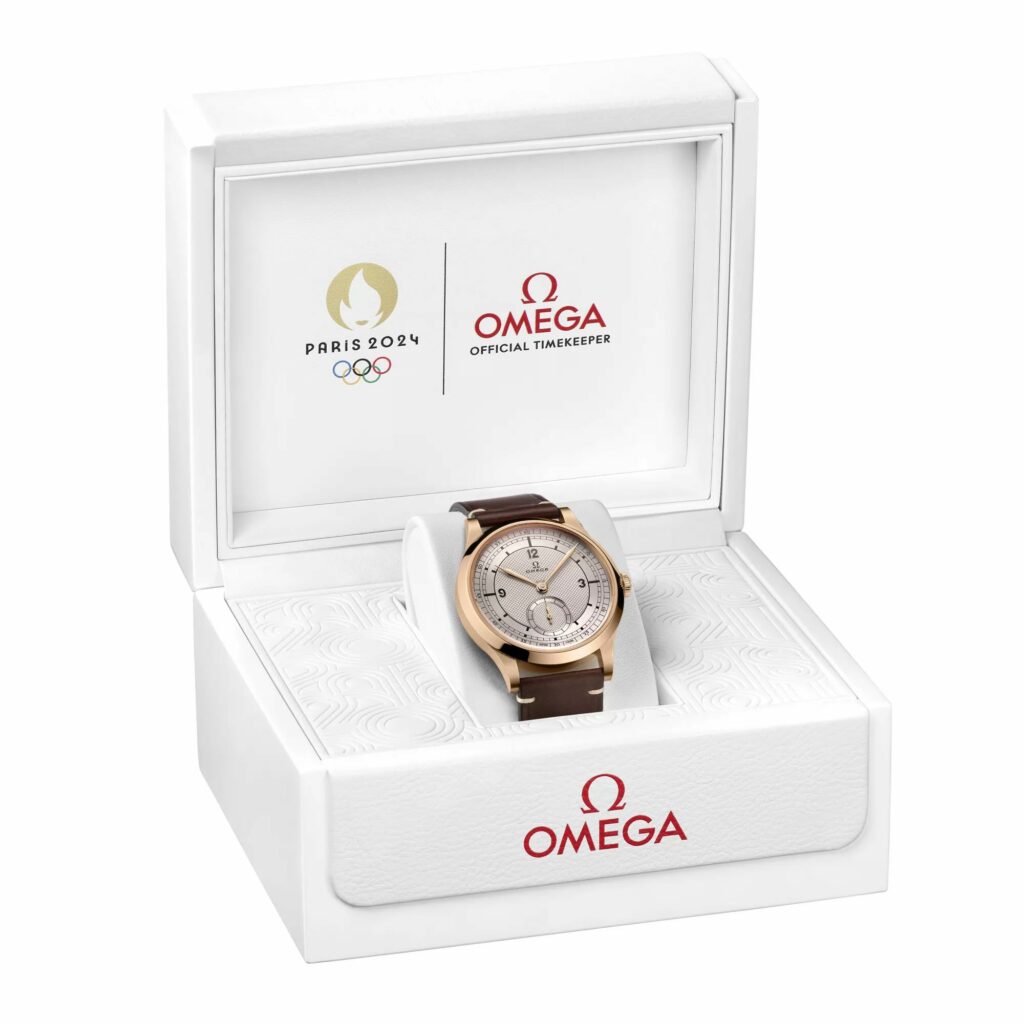 Omega Paris 2024 Bronze Gold Edition captura la esencia del oro, la plata y el bronce...