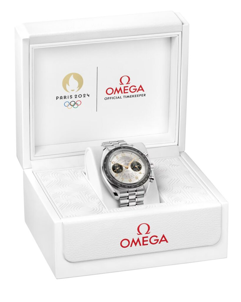 Omega celebra su participación en París 2024 con estos relojes