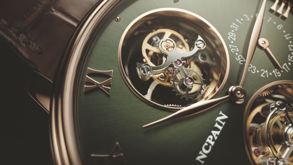 La colección Blancpain Villeret viste de verde a cuatro de sus relojes estelares