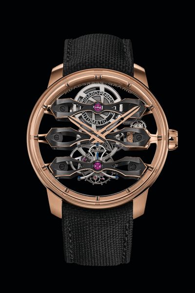 Girard-Perregaux renueva su Tourbillon con tres puentes volantes