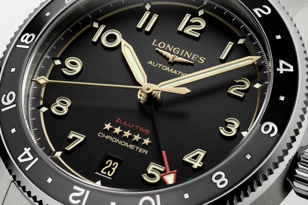 Longines Spirit Zulu Time en titanio