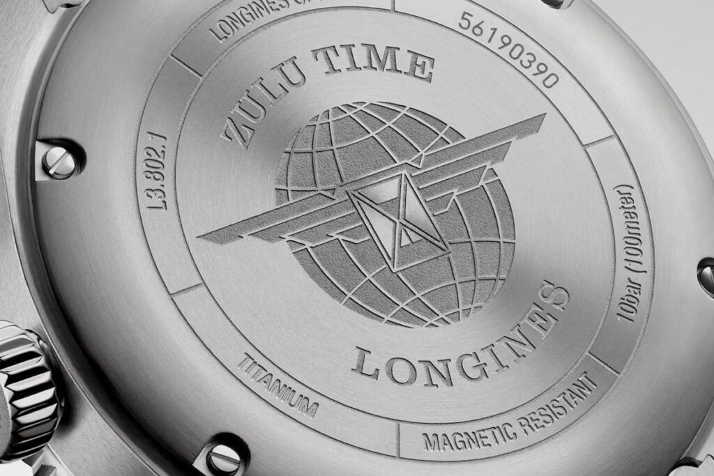 Longines Spirit Zulu Time en titanio