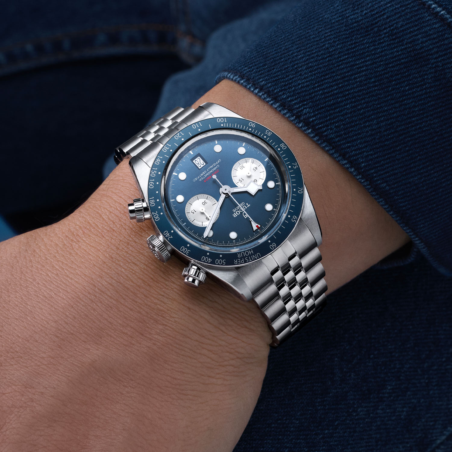 El azul Tudor llega a Black Bay Chrono Blue, un reloj muy especial