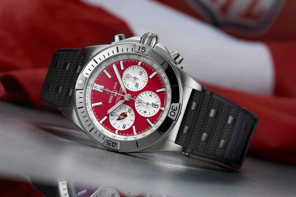 Breitling presentó 32 relojes de Edición Limitada para los equipos de la NFL