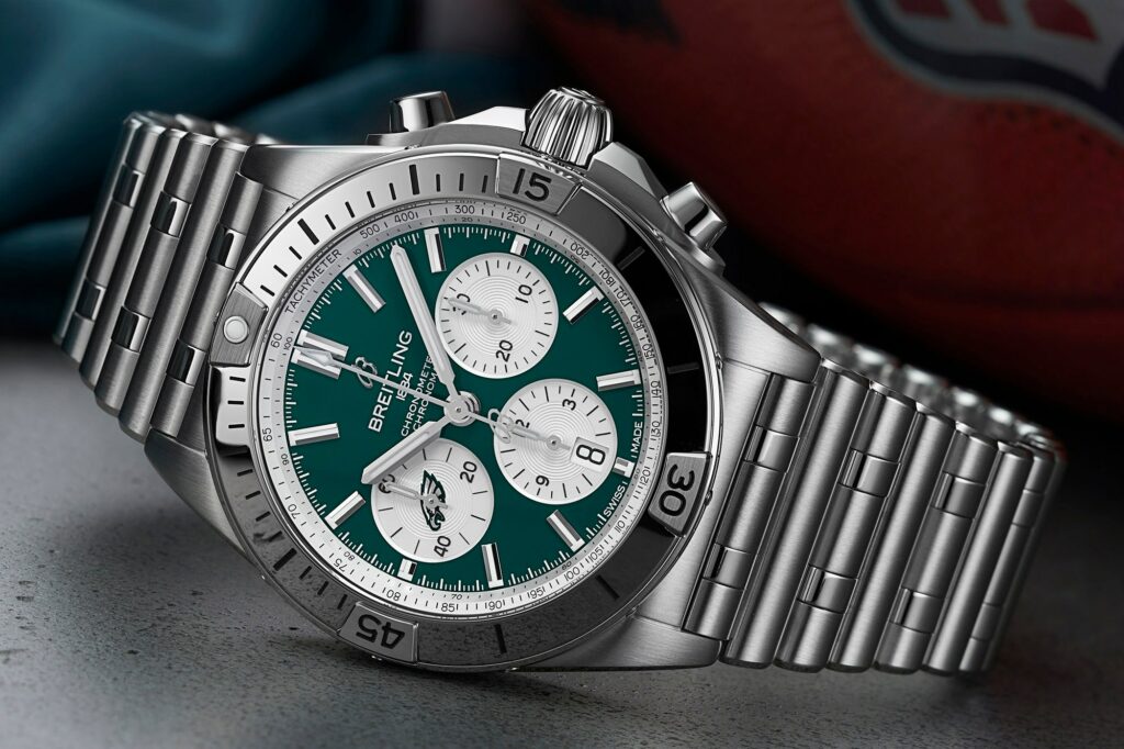 Breitling presentó 32 relojes de Edición Limitada para los equipos de la NFL