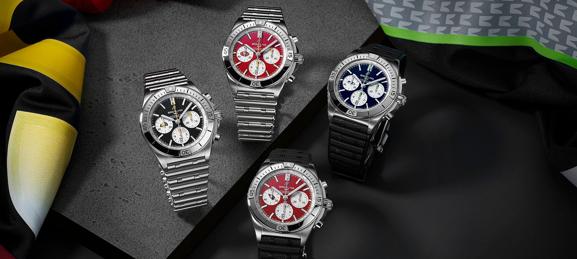 Breitling presentó 32 relojes de Edición Limitada para los equipos de la NFL