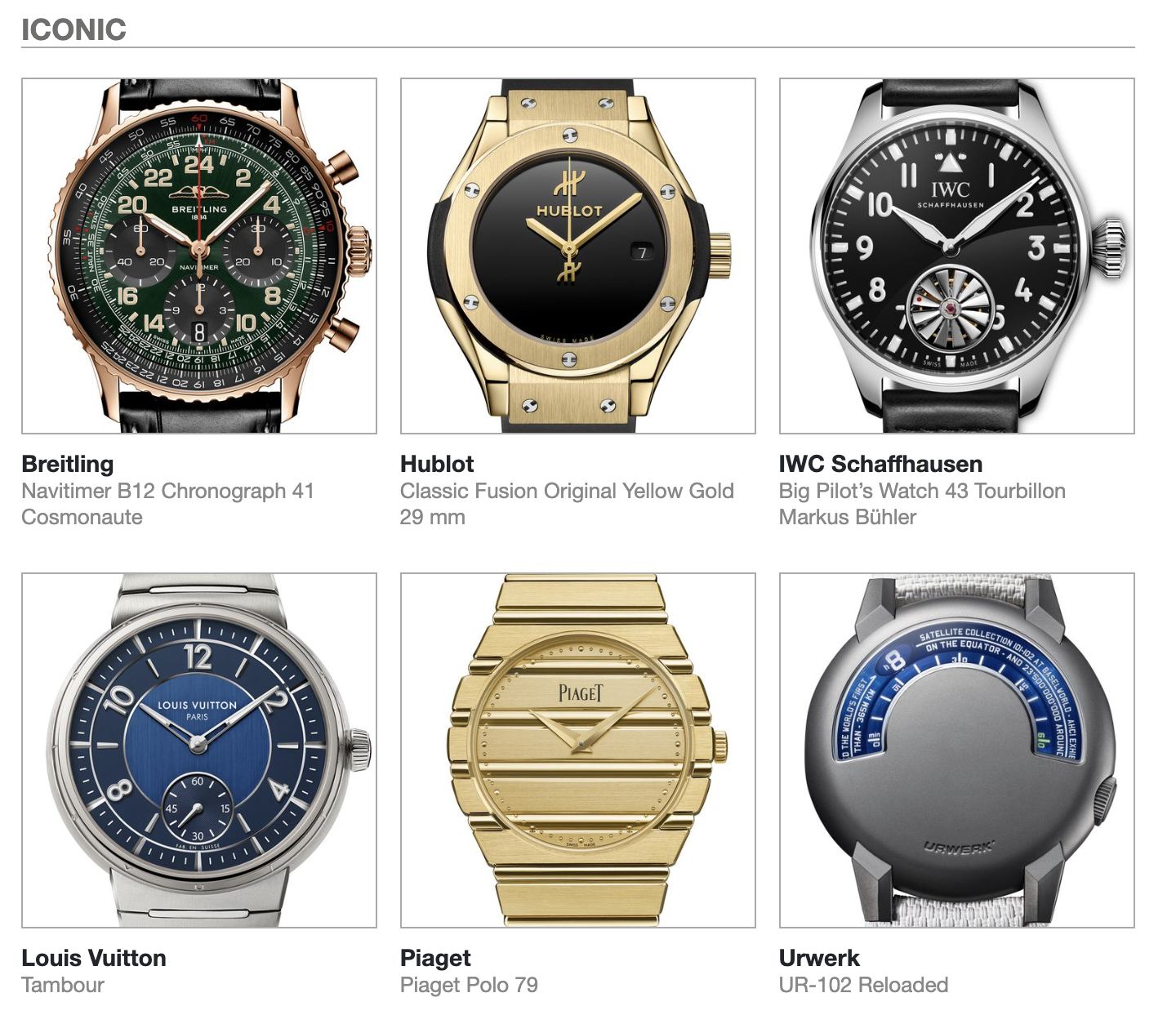 Estos son los nominados a los mejores relojes del año 2024 por el Grand Prix d'Horlogerie de Genève 