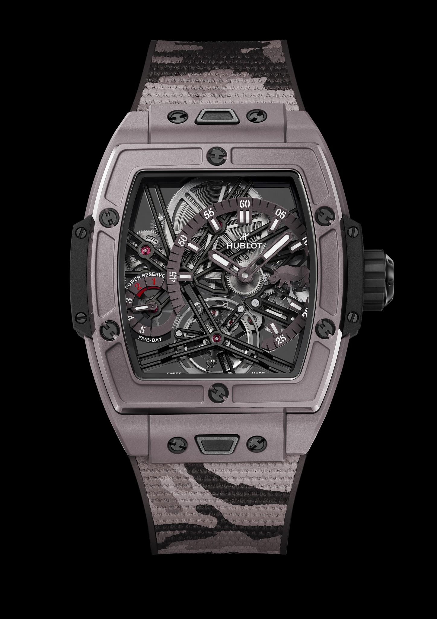 Hublot Spirit of Big Bang Tourbillon 5-Day Power Reserve SORAI, apoya a la conservación de los rinocerontes