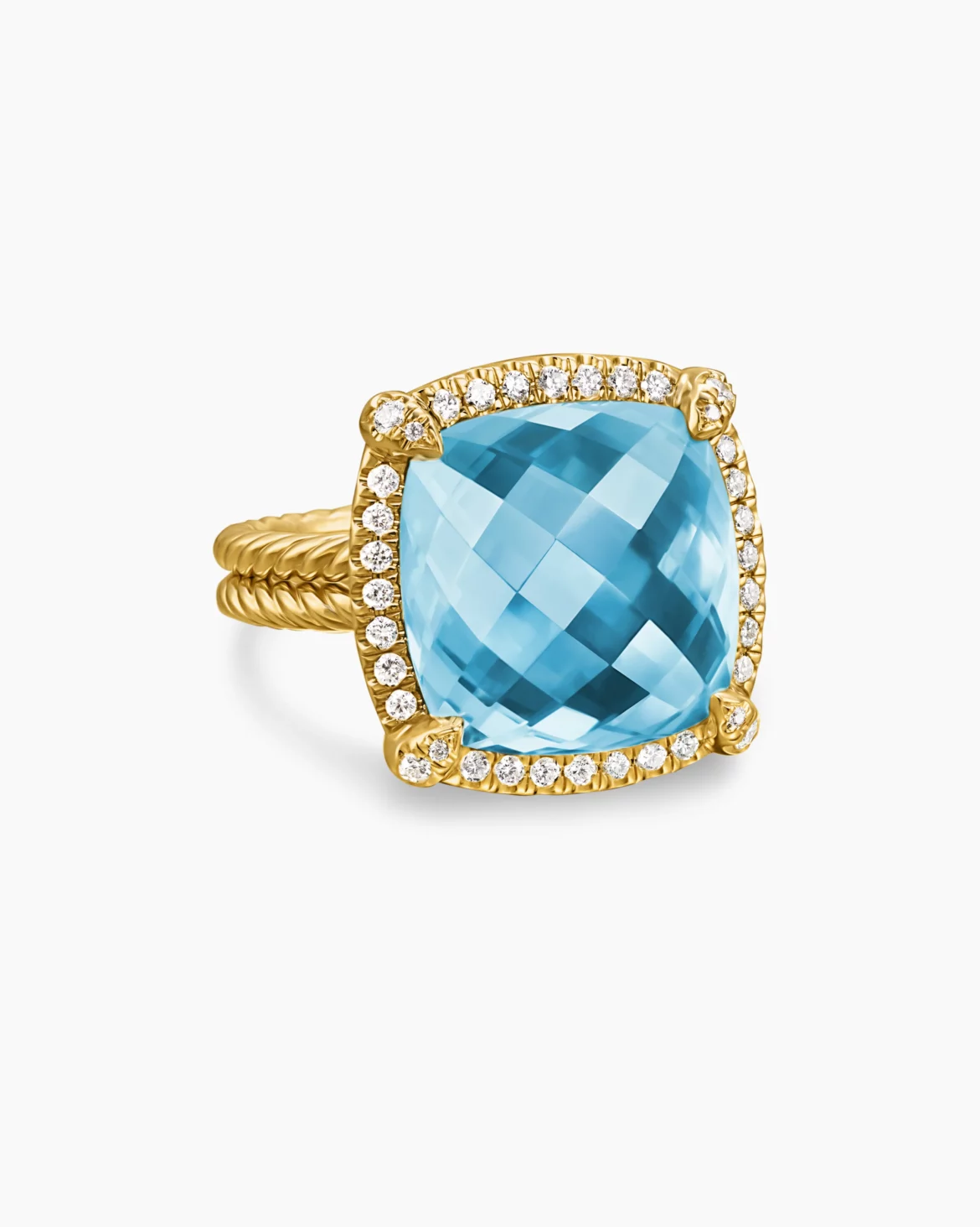 Chatelaine® Pavé Bezel Ring