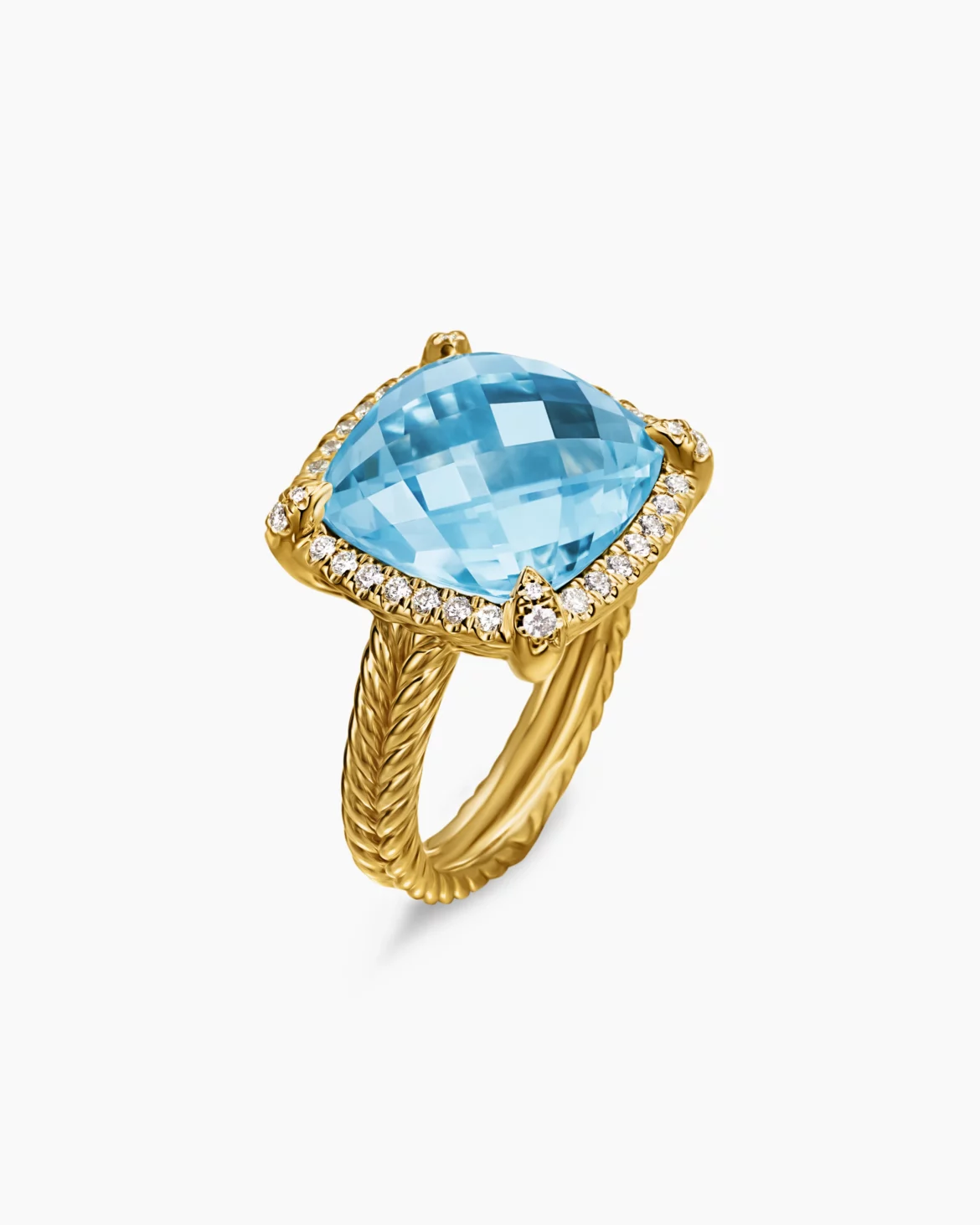 Chatelaine® Pavé Bezel Ring